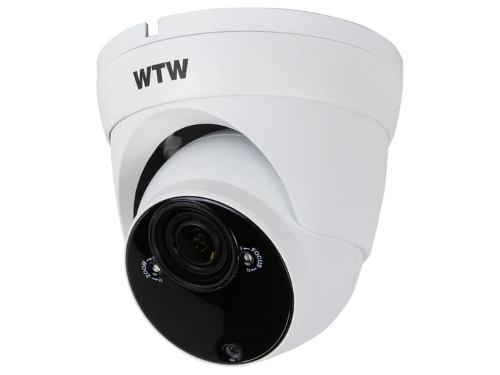 【WTW-EHDR196Y】400万画素 EX-SDI/HD-SDIマルチシリーズ 屋外防滴仕様 赤外線ドームカメラ