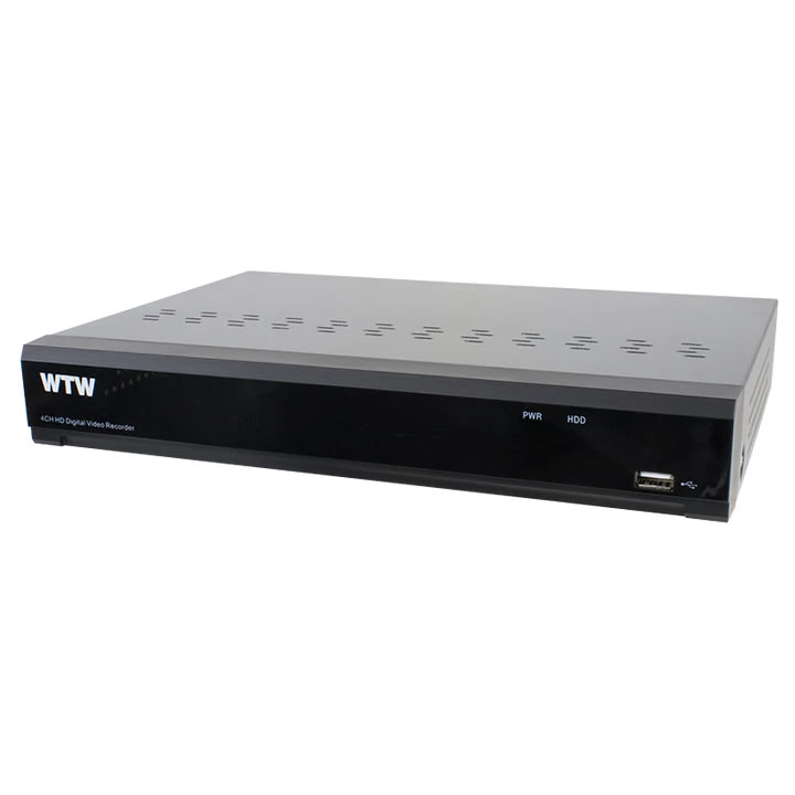 【WTW-DAP335G】500万画素AHDシリーズ 4chデジタルビデオレコーダー(DVR)