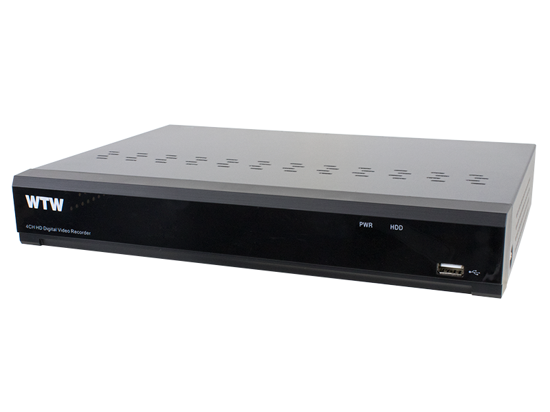 【WTW-DAP335E】4K800万画素AHDシリーズ 4chデジタルビデオレコーダー(DVR)