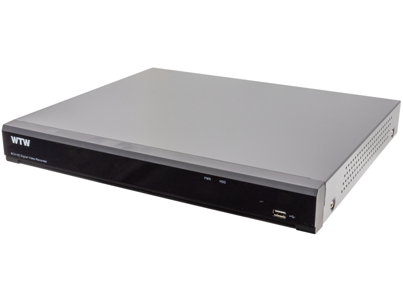 【WTW-DAP338E】4K800万画素AHDシリーズ 8chデジタルビデオレコーダー(DVR)